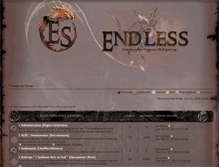Tablet Screenshot of forum.endlessfr.com